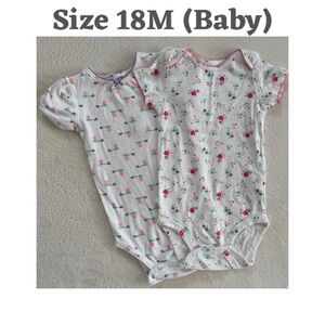 Just One You by Carter's 2-Piece Short Sleeve Bodysuit Set 18M